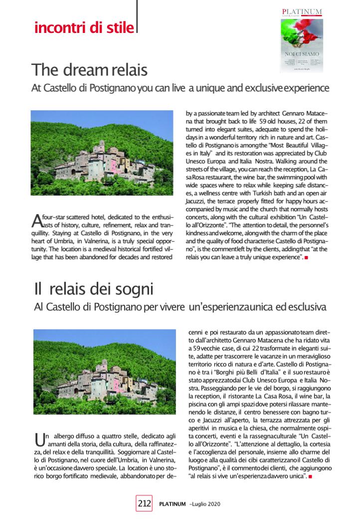 Un'esperienza unica